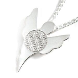 Collana angelo piccolo placato di Synargos