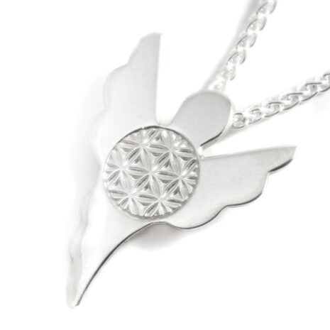 Collana angelo piccolo placato di Synargos