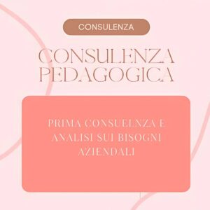 Consulenza Pedagogica per la Gestione delle Risorse Umane Pedagogista Zarbo Gloria
